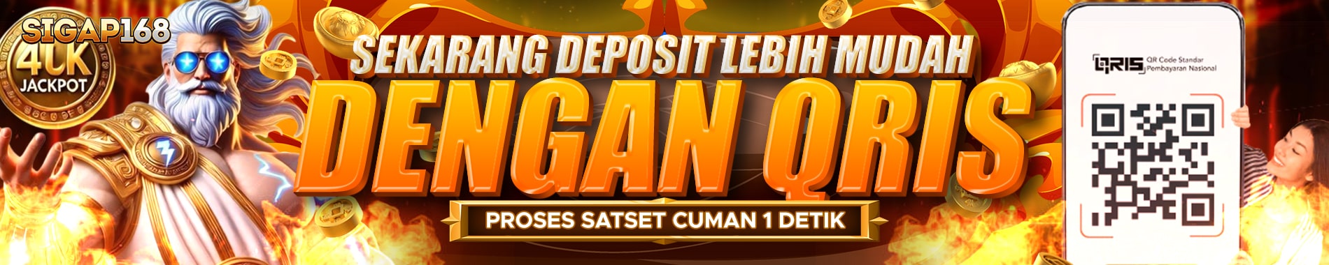 DEPOSIT QRIS CUMA 1 DETIK